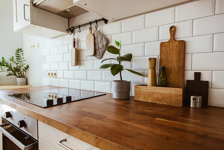 Cuisine en bois, Lentilly, L’Atelier Qu’Antique